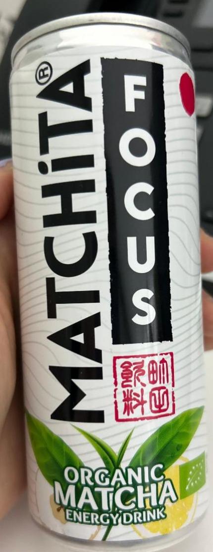 Fotografie - Focus Organic Matcha Energy drink Matchita