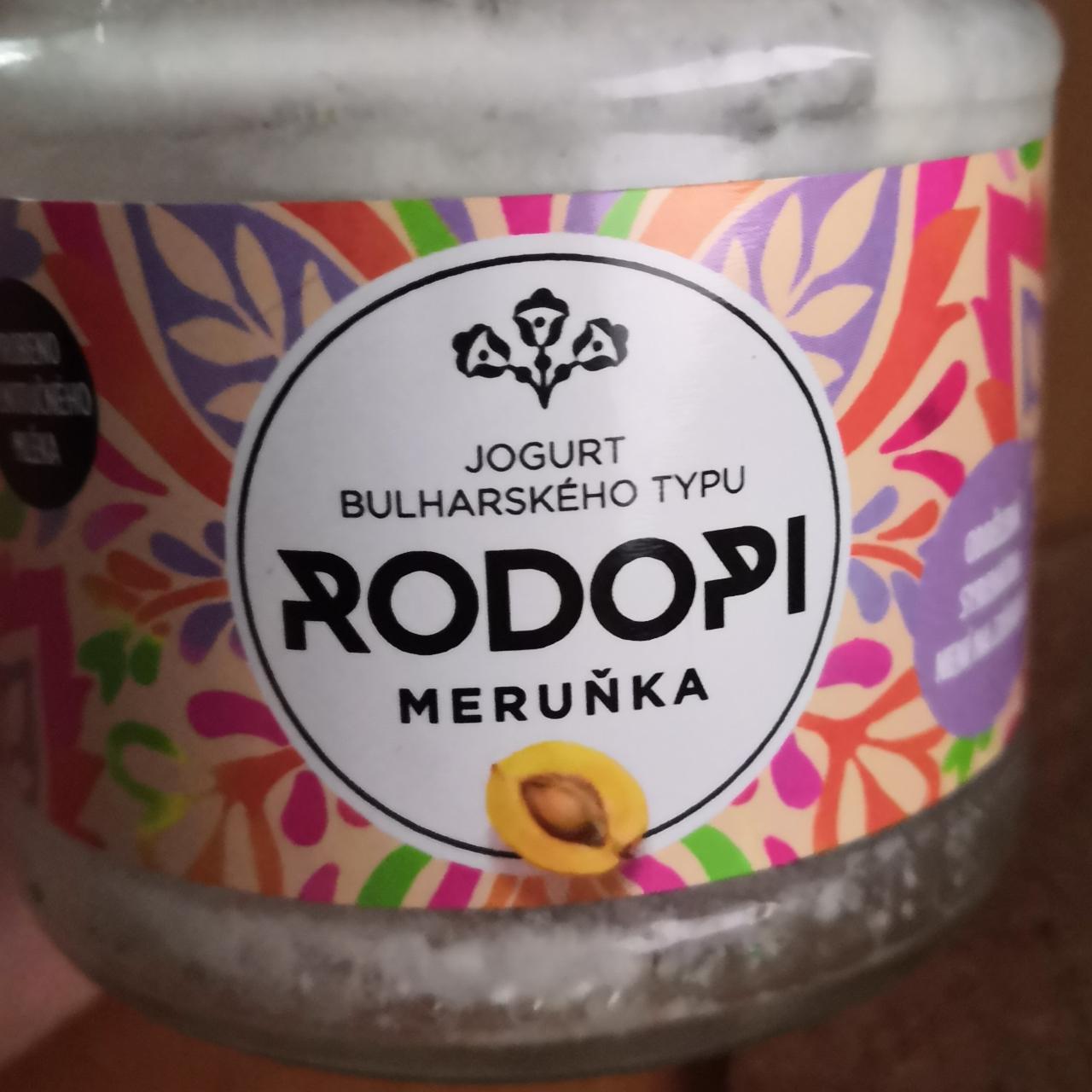 Fotografie - jogurt bulharského typu Meruňka Rodopi