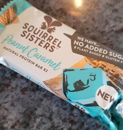 Fotografie - Squirrel sisters protein bar peanut caramel