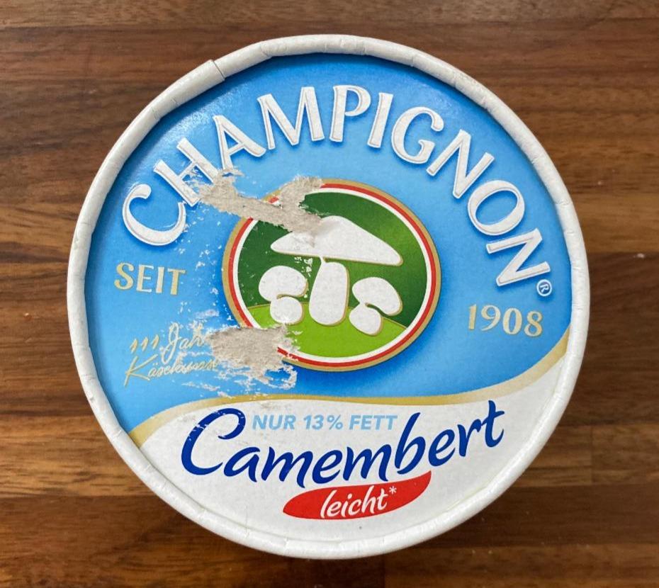 Fotografie - Camembert leicht Champignon