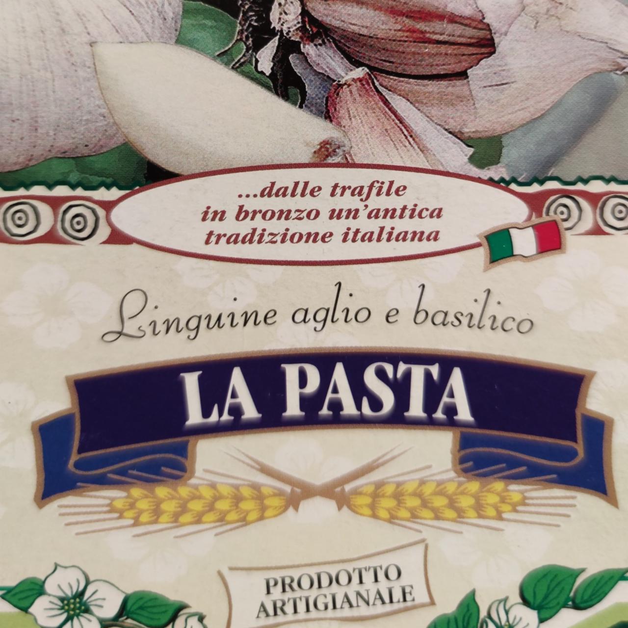 Fotografie - Linguine aglio e basilico La pasta