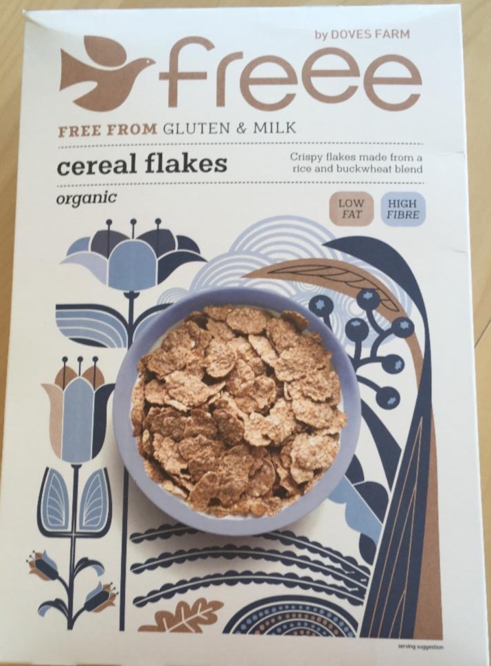 Fotografie - Cereal flakes free from gluten & milk Doves Farm