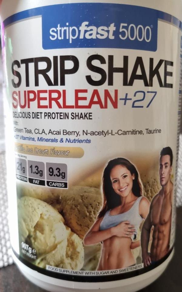 Fotografie - Strip Shake Superlean +27 Stripfast 5000