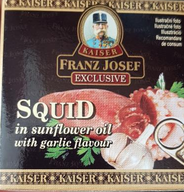 Fotografie - Squid in sunflower oil with garlic Kaiser Franz Josef