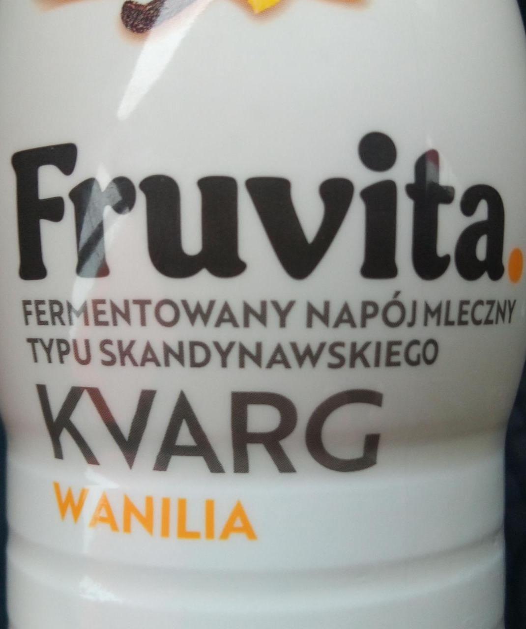 Fotografie - fermentovaný nápoj vanilka Fruvita
