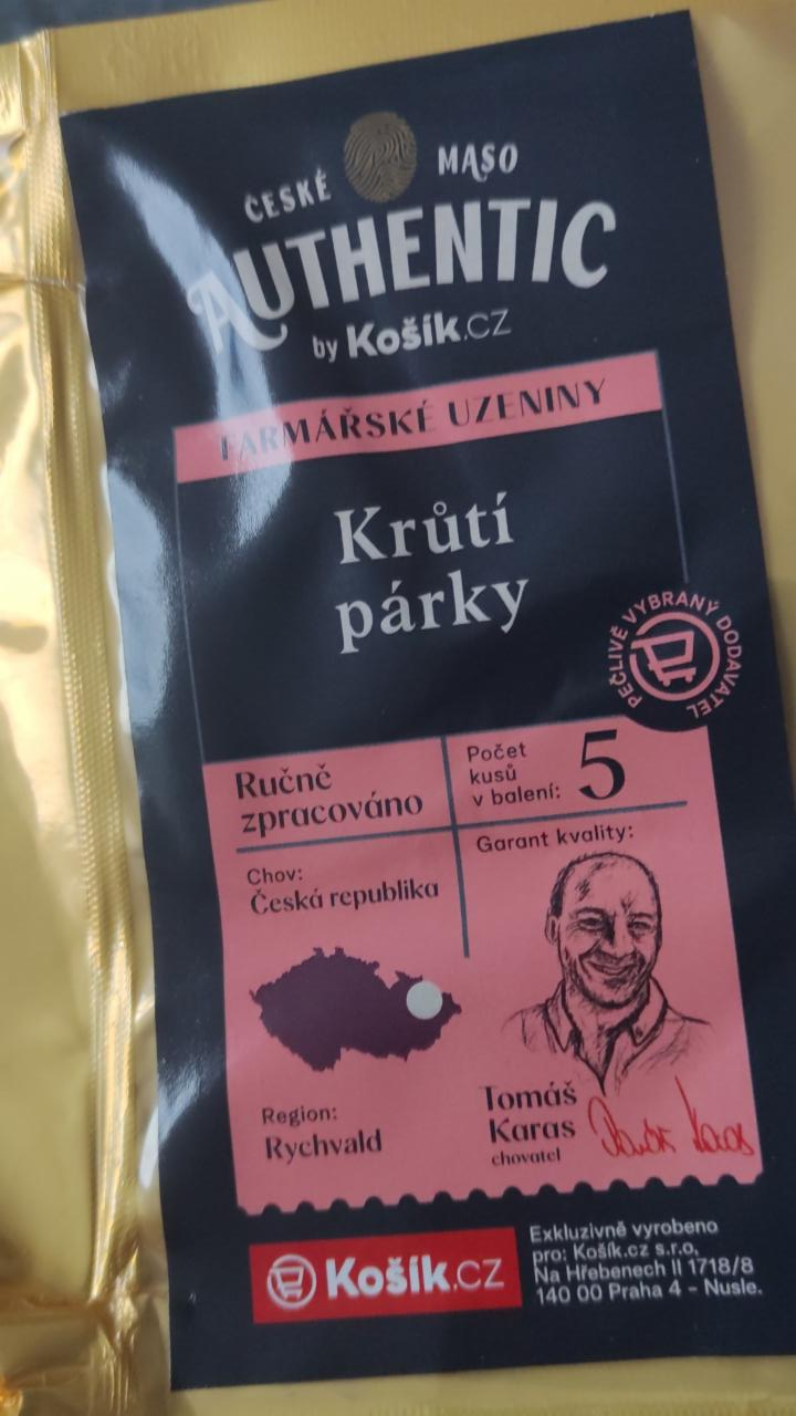 Fotografie - Krůtí párky Authentic by Košík.cz