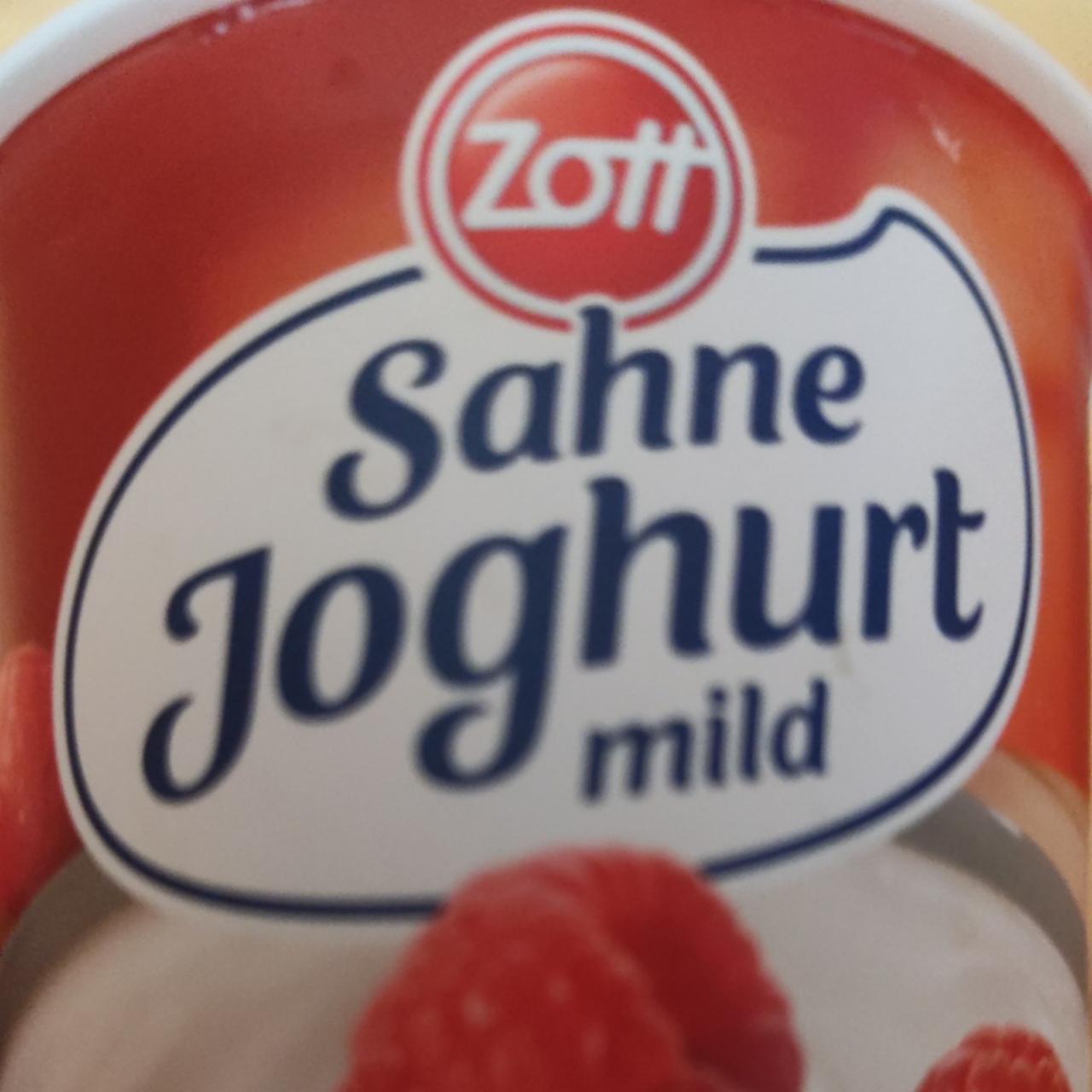 Fotografie - Sahne jogurt mild Himbeere Zott