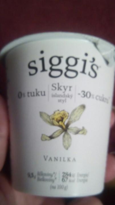 Fotografie - Skyr vanilka -30 % cukru - Siggi's