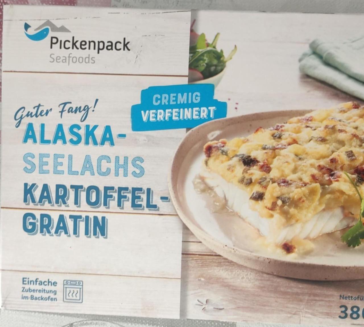 Fotografie - Alaska-Seelachs Kartoffel-Gratin Pickenpack Seafoods