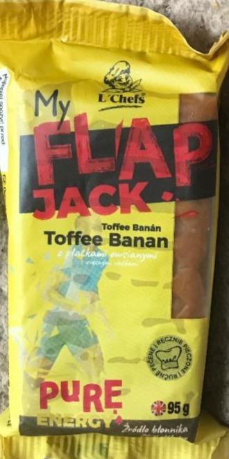 Fotografie - My flap jack toffee banán