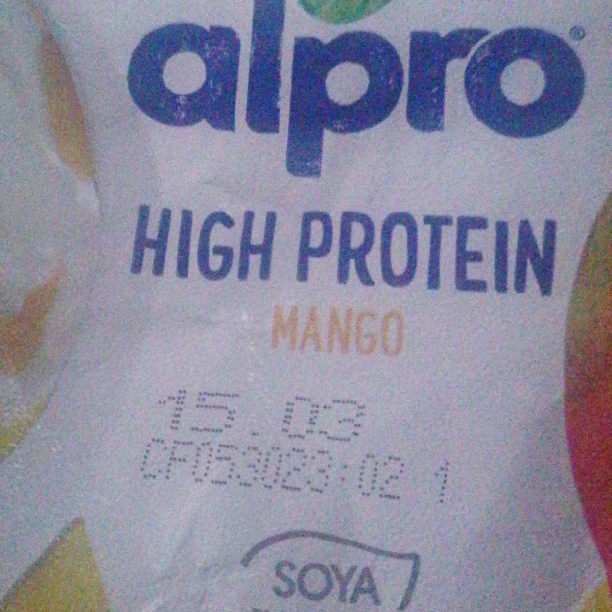 Fotografie - high protein mango Alpro