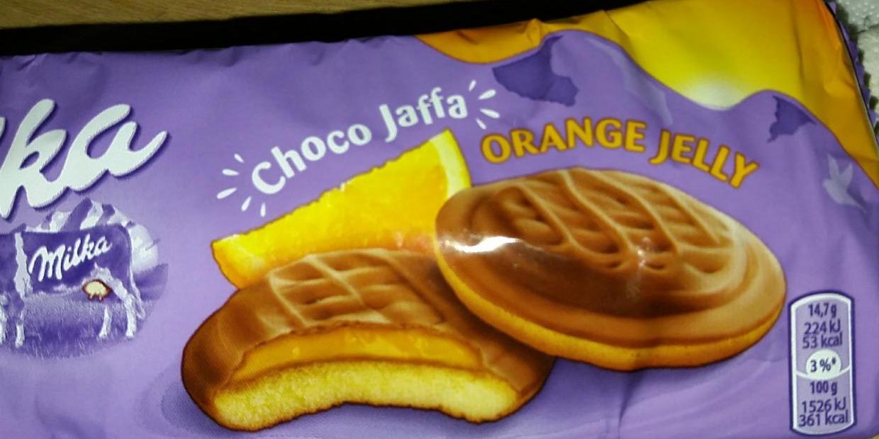 Fotografie - Choco Jaffa Orange Jelly Milka