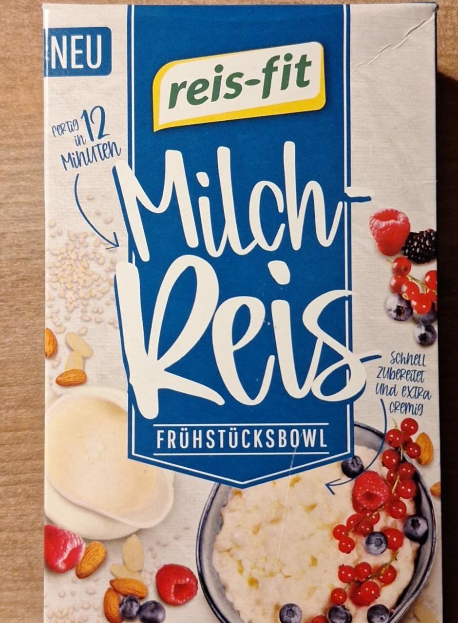 Fotografie - Milch Reis Frühstücksbowl Reis-fit