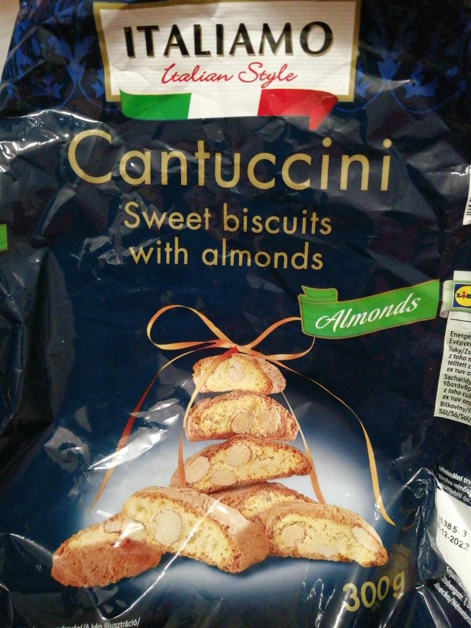 Fotografie - Cantuccini Sweet biscuits with almonds Italiamo