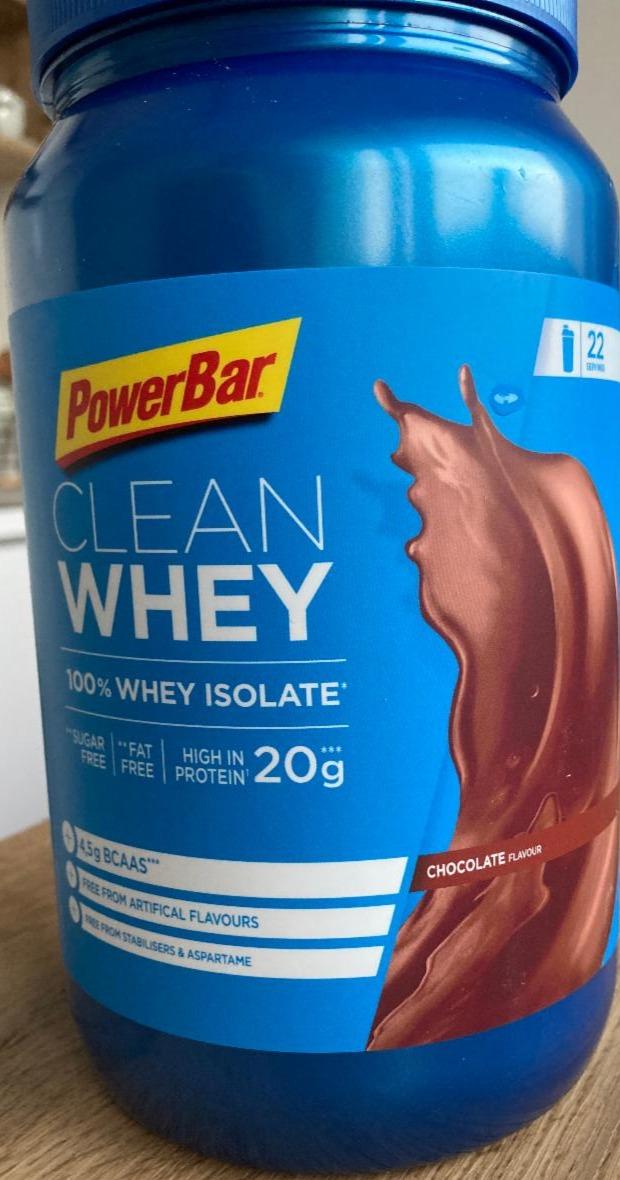 Fotografie - Clean 100% Whey Protein Isolate Chocolate PowerBar