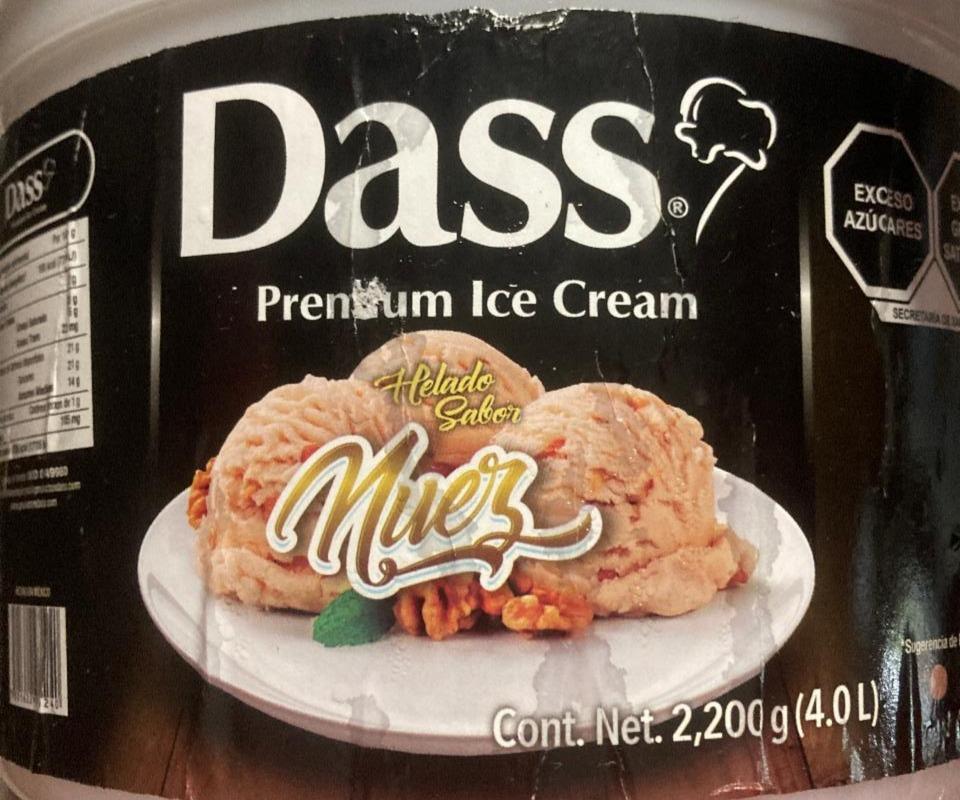 Fotografie - Premium ice cream nuez Dass