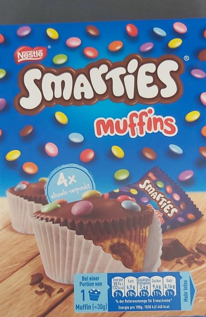 Fotografie - Smarties muffins Nestlé