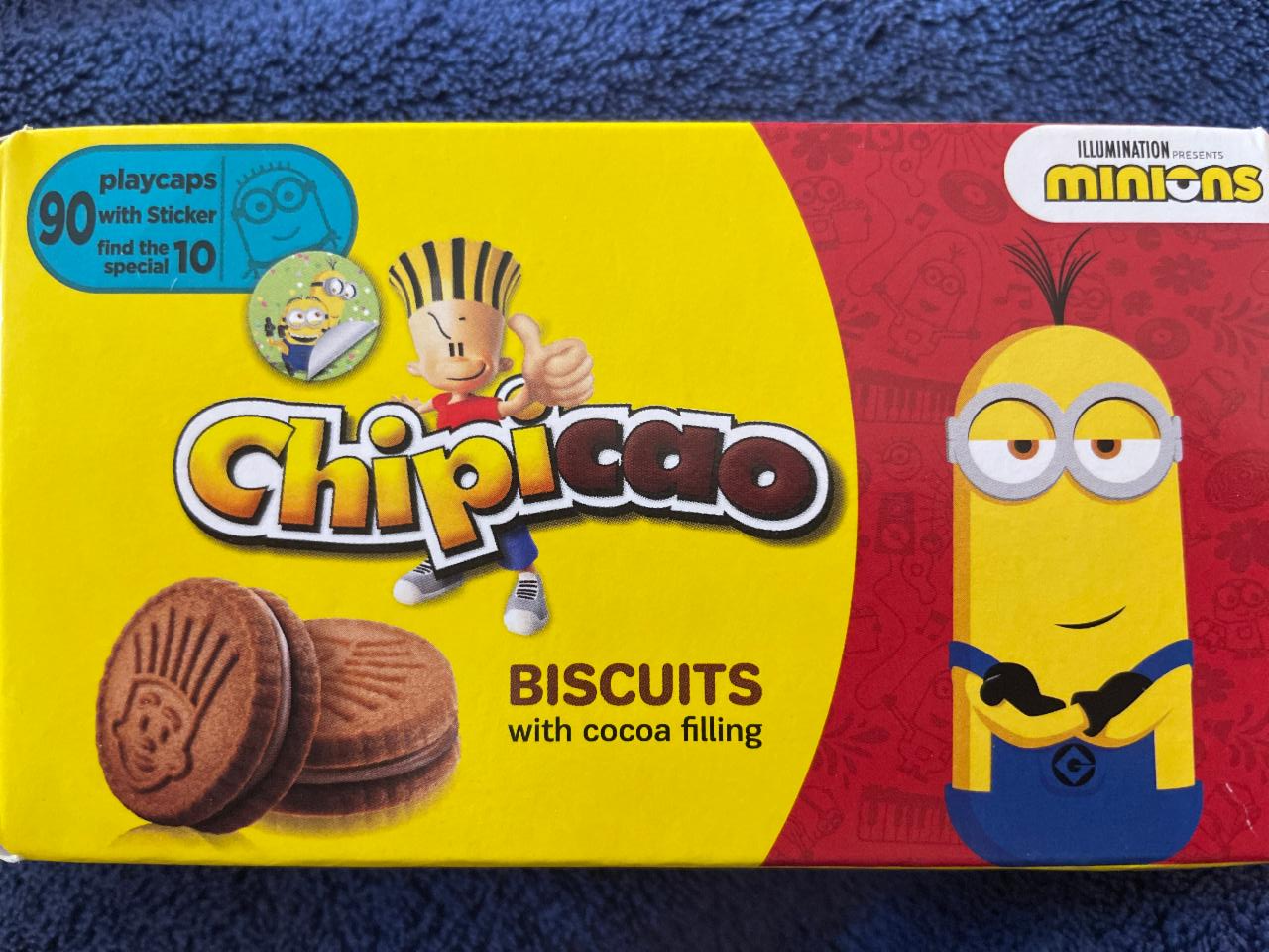Fotografie - Biscuits with cocoa filling Chipicao