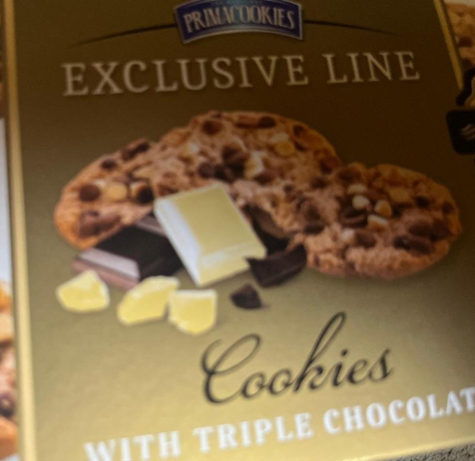Fotografie - Exclusive Line Cookies Triple Chocolate Primacookies
