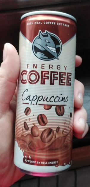 Fotografie - Energy coffee Cappuccino - HELL Energy