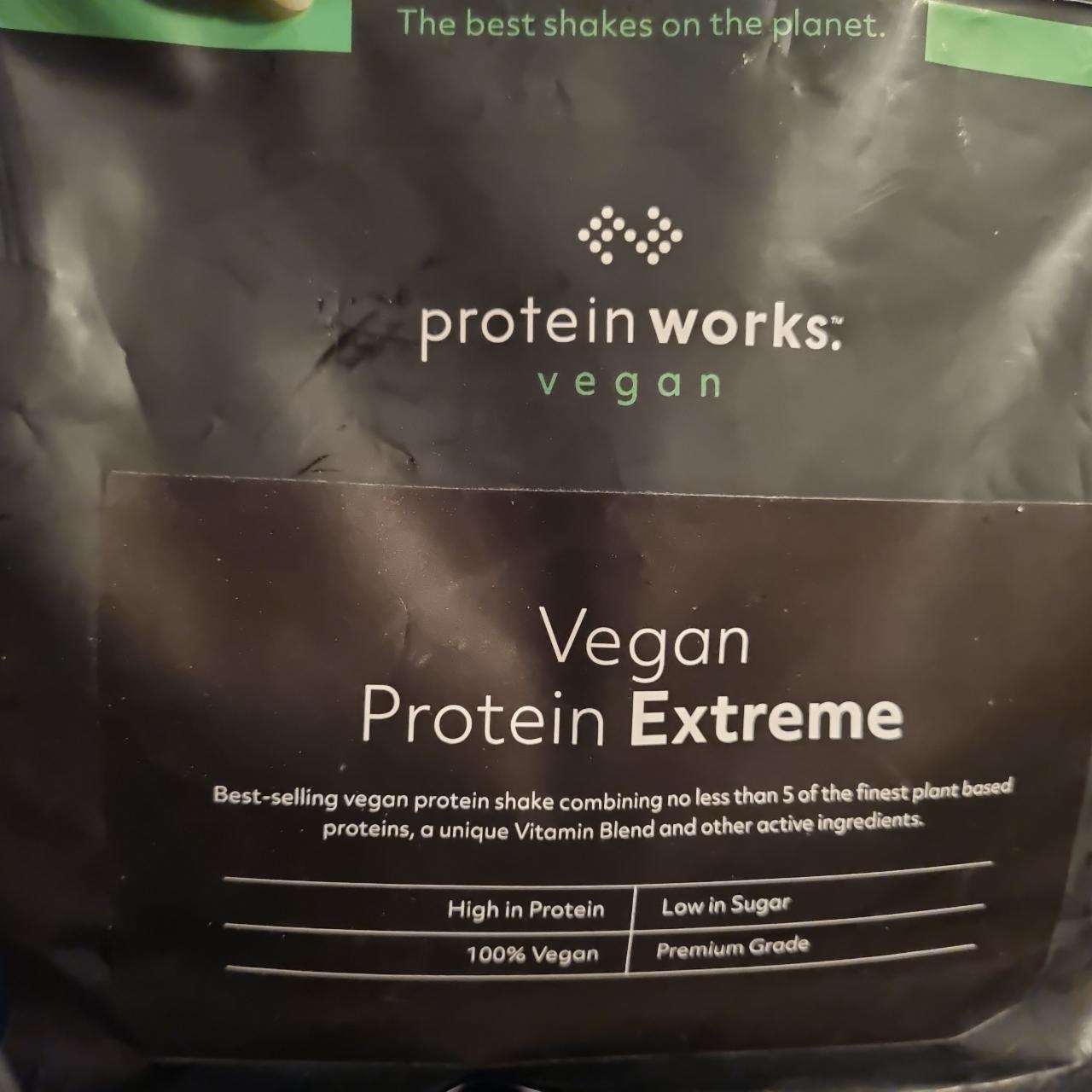 Fotografie - Vegan Protein Extreme Vanilla Cream Protein Works