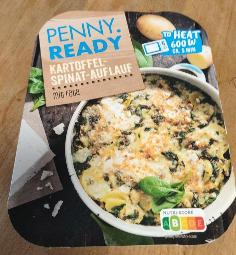 Fotografie - Kartoffel spinat auflauf mit feta Penny Ready