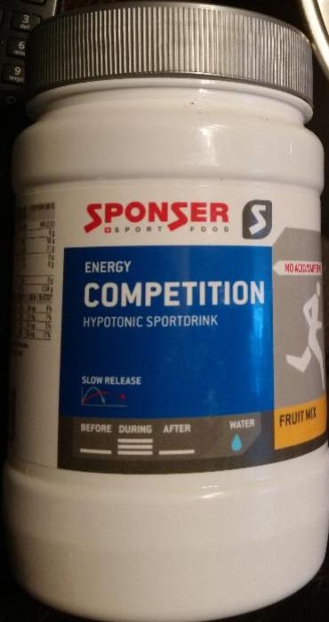 Fotografie - Energy Competition hypotonic sportdrink Fruit Mix Sponser