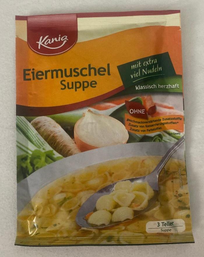Fotografie - Eiermuschel Suppe mit extra viel Nudeln Kania
