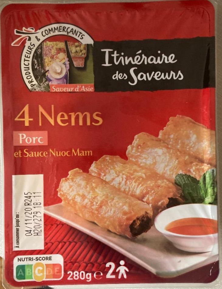 Fotografie - 4 Nems Porc et Sauce Nuoc Mam Itinéraire des Saveurs