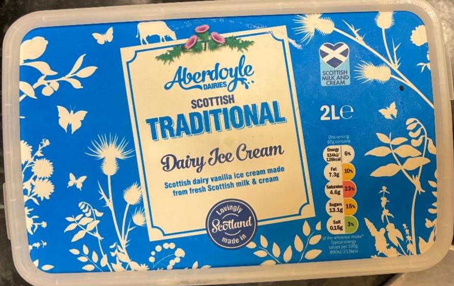 Fotografie - Traditional Scottish Dairy Ice Cream Aberdoyle Dairies