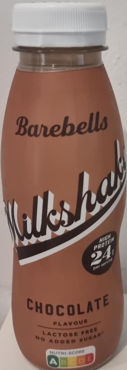 Fotografie - Milkshake chocolate flavour Barebells