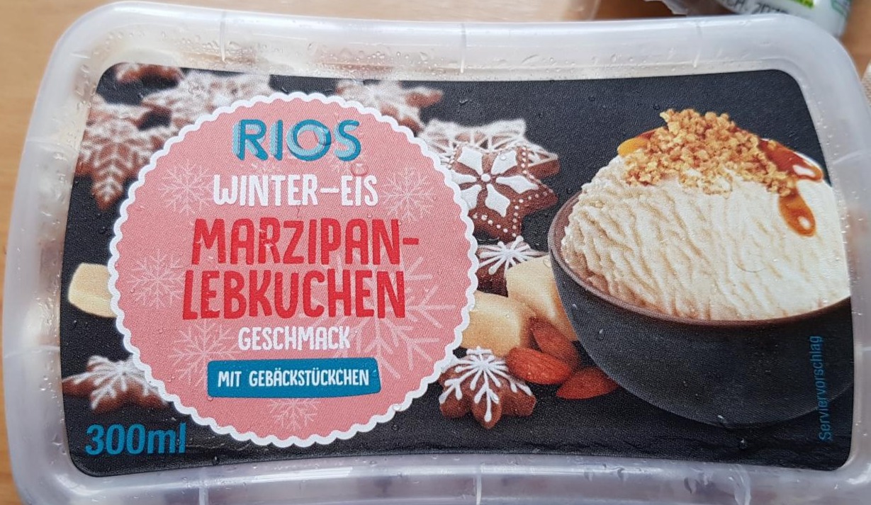 Fotografie - Winter Eis Marzipan-Lebkuchen mit Geschmacksrichtungen RIOS