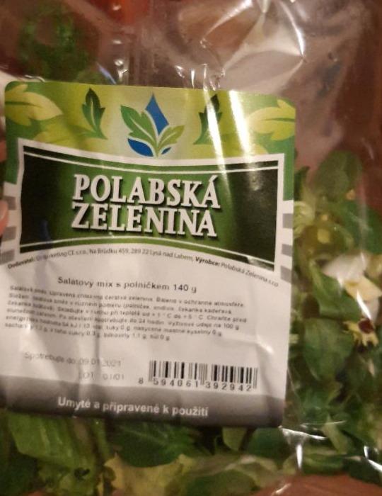 Fotografie - Salátový mix s polníčkem Polabská zelenina