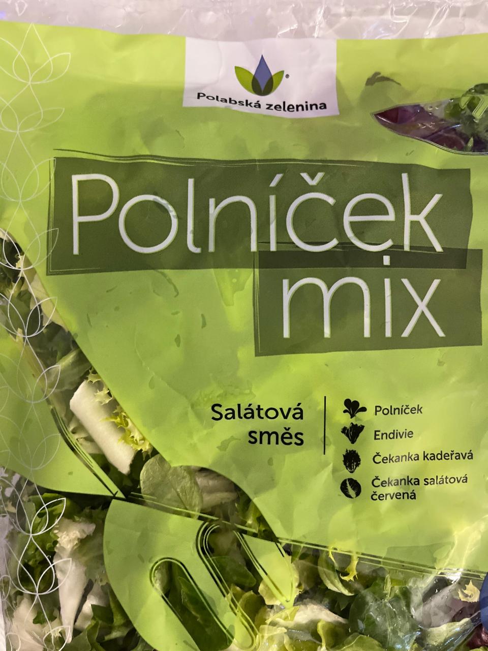 Fotografie - Salátový mix s polníčkem Polabská zelenina
