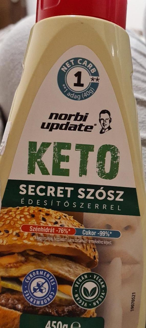 Fotografie - Norbi update keto secret omáčka