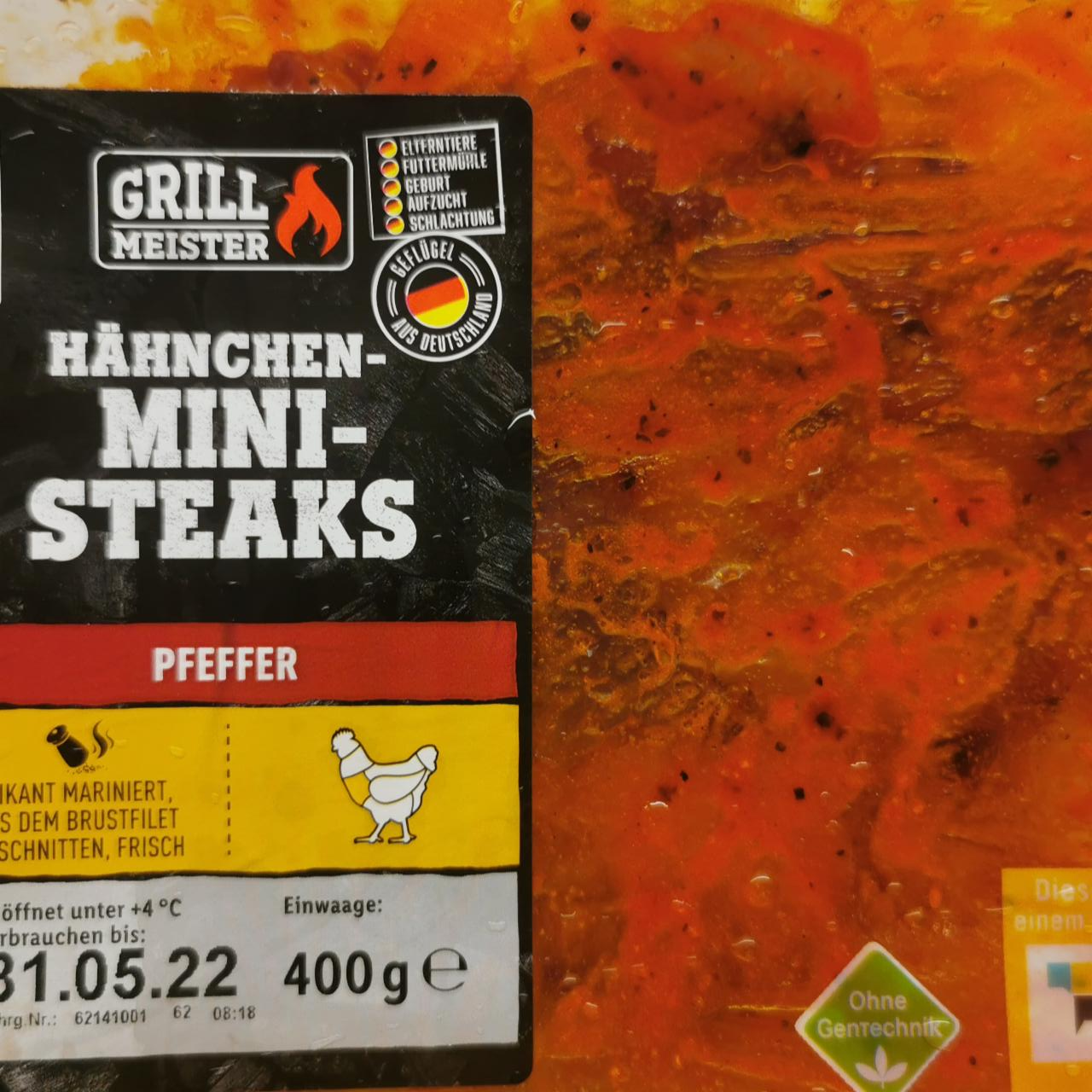 Fotografie - Hähnchen mini steaks preffer Grill Meister