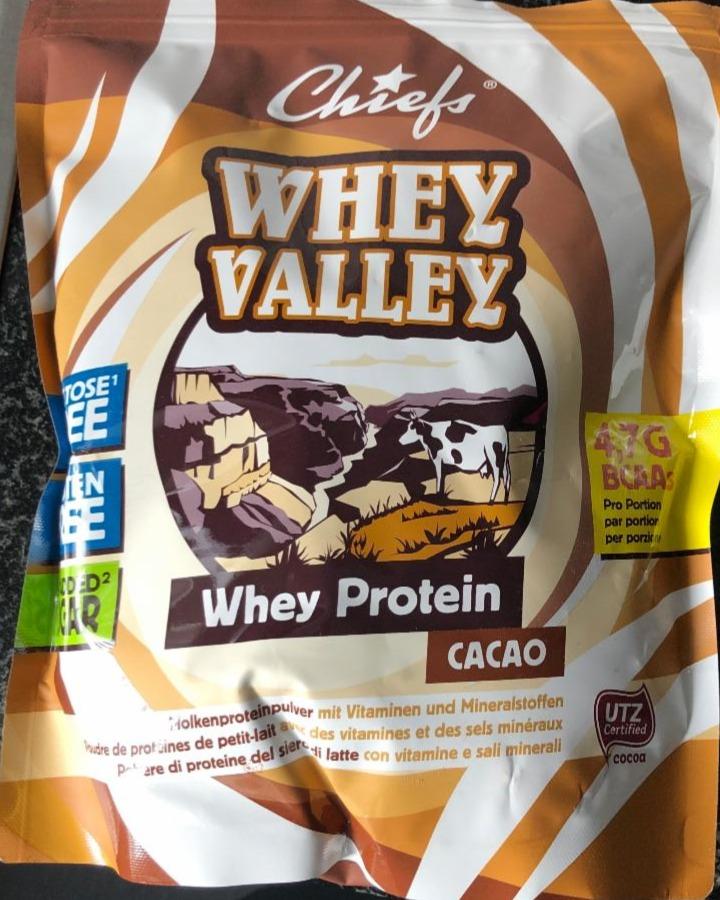 Fotografie - Whey Valley Protein Cacao Chiefs