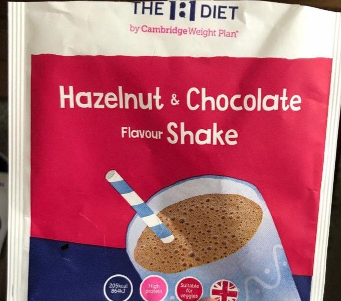 Fotografie - The 1:1 Diet Hazelnut & Chocolate Shake Cambridge Weight Plan