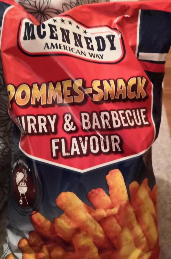 Fotografie - Pommes-Snack curry & barbecue flavour McEnnedy American Way