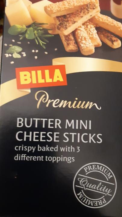 Fotografie - Butter mini cheese sticks Billa Premium