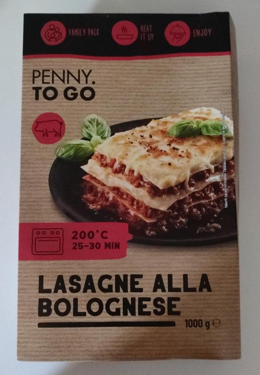 Fotografie - Lasagne alla Bolognese Penny. To go
