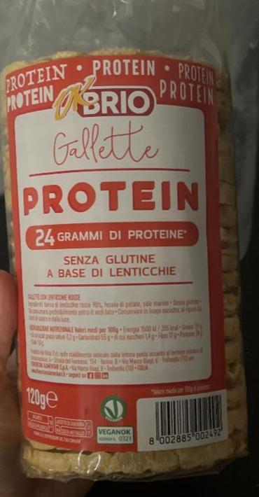 Fotografie - Gallette Protein OK Brio