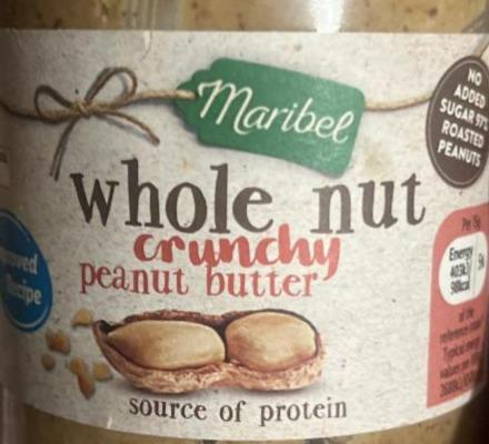 Fotografie - Whole nut Crunchy Peanut Butter Maribel