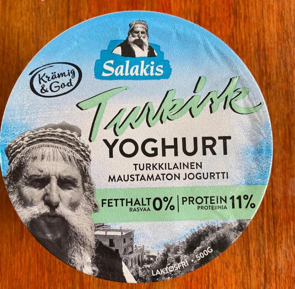 Fotografie - Turkisk YOGHURT Turkkilainen maustamaton jogurtti Salakis