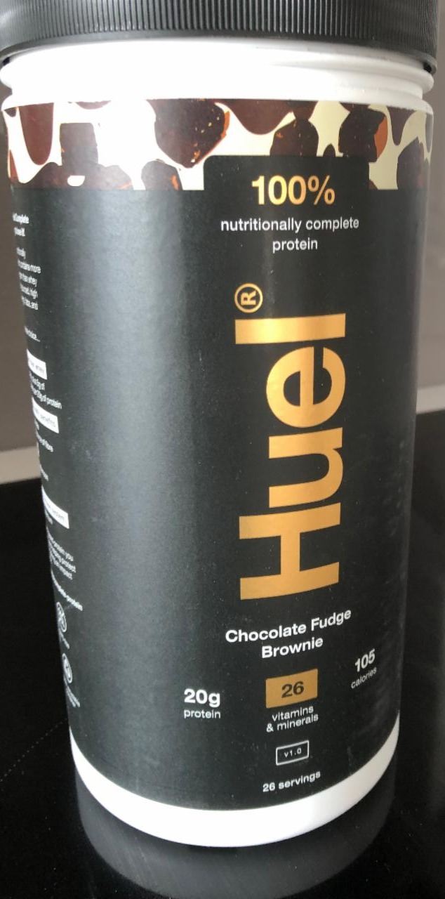 Fotografie - 100% nutritionally complete protein Chocolate Fudge Brownie Huel
