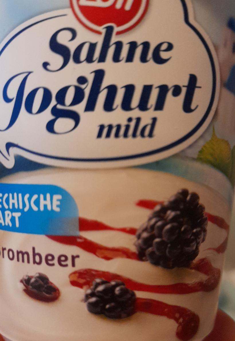 Fotografie - Sahne joghurt mild grieschische brombeer Zott