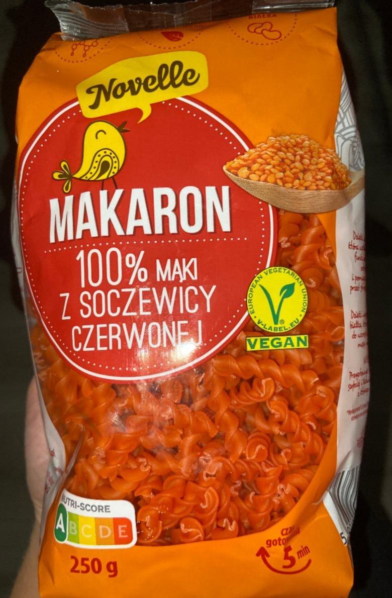 Fotografie - Makaron 100% Mąki z soczewicy czerwonej Novelle