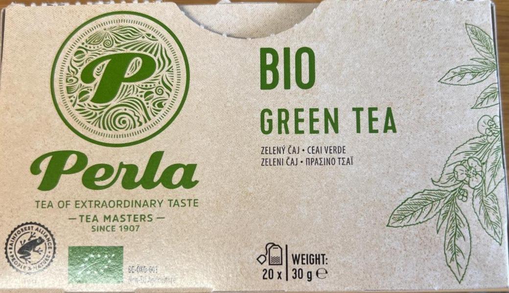 Fotografie - BIO Green tea Perla