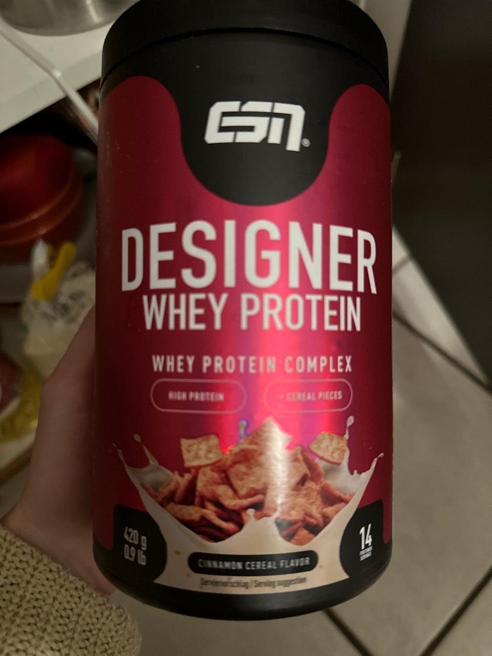 Fotografie - Designer Whey Protein ESN