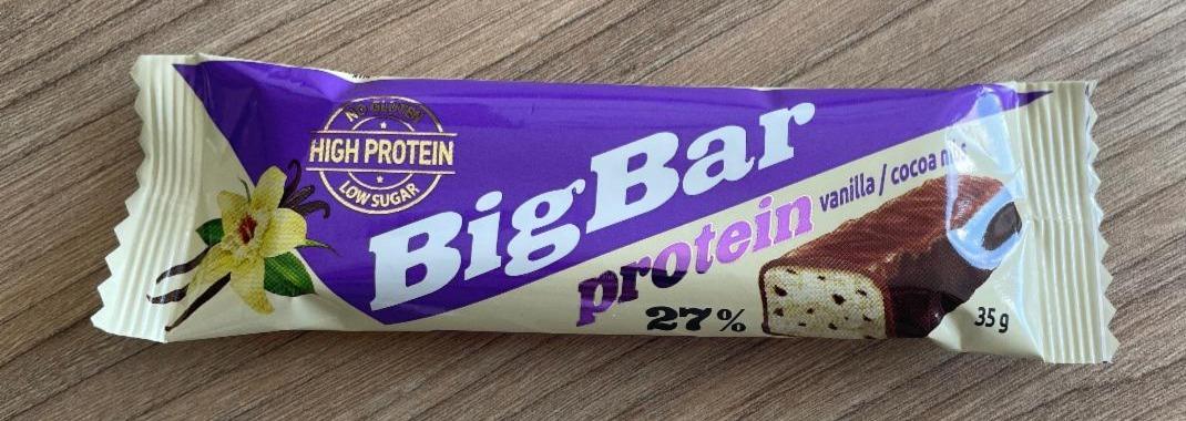 Fotografie - BigBar protein vanilla/cocoa nibs